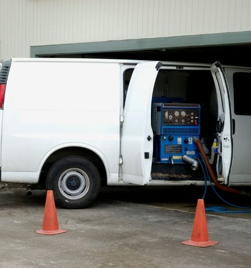 Truck Mounted carpet cleaning