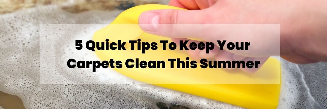 carpet clean in summer
