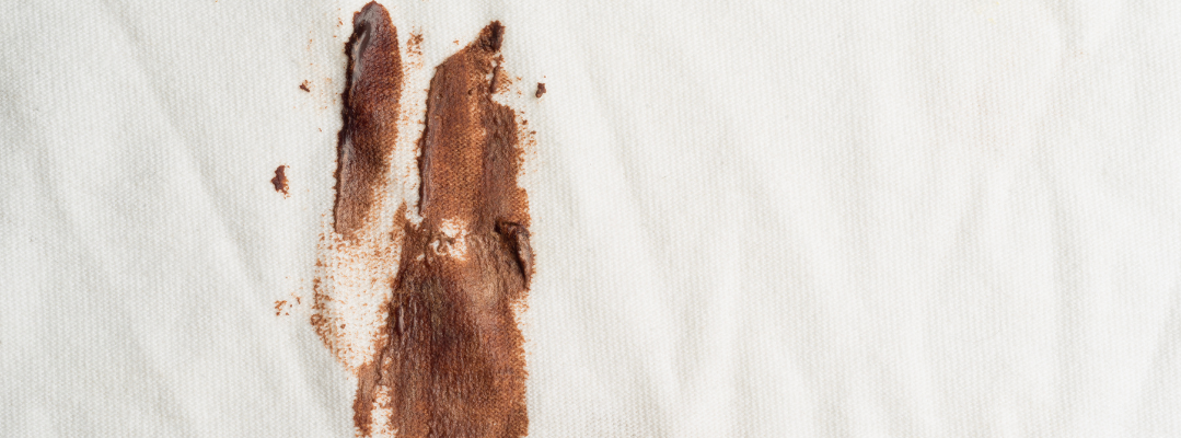 chocolate stains